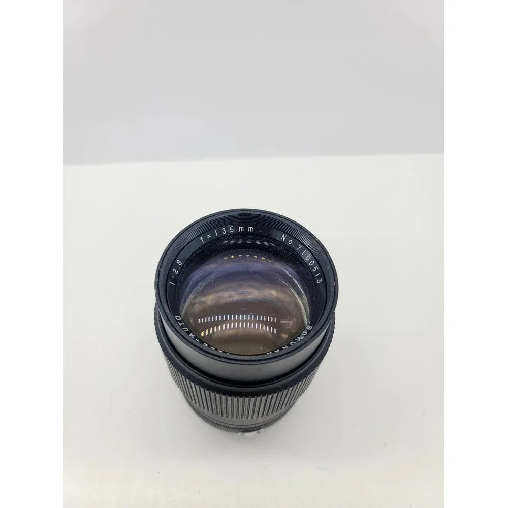 Minolta Camera Lens Rokunar 135mm Made in Japan No. 7100513 Tele-auto 1:2:8